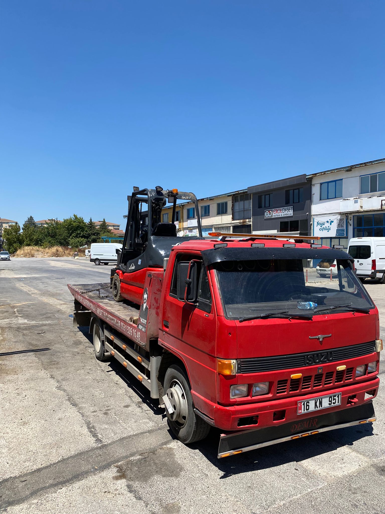Bursa Hasanağa OSB Forklift Nakliye Hizmeti