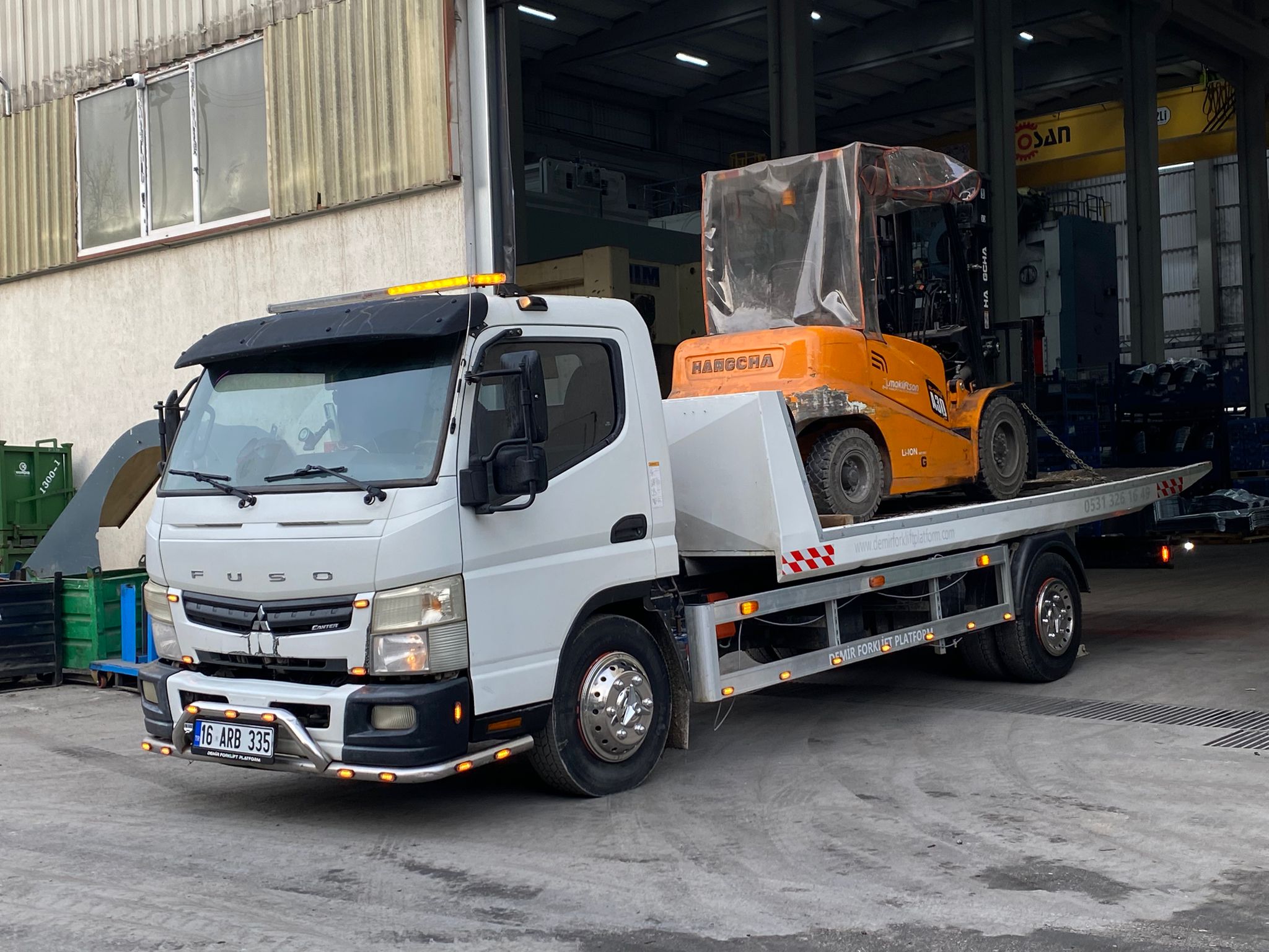 Forklift Taşıma Hizmeti